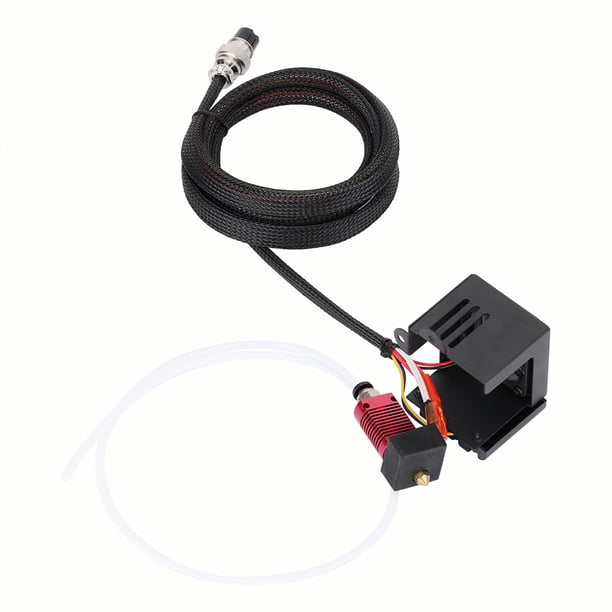 DEWIN Extrusora de hotend de Cabeza en J de Acero Inoxidable + Kits de Boquilla de pulverización para Impresora 3D, Compatibel con CrealityCR-10/10S/S4/, Accesorios de Impresora 3D de Calidad Parte