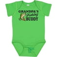 thumbnail image 3 of Inktastic Grandpa's Fishing Buddy Boys Baby Bodysuit, 3 of 5