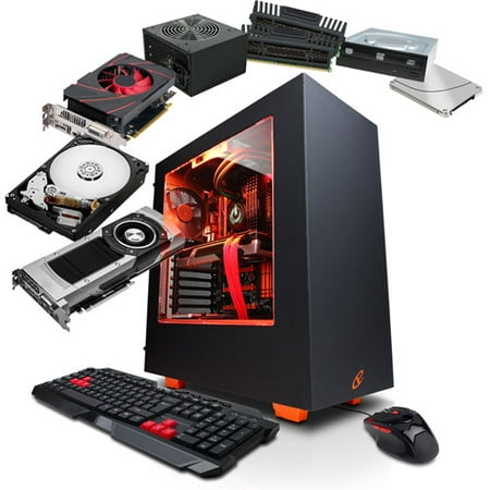 CyberPowerPC &amp;apos;Built to Order&amp;apos; Gaming Desktop Bundle - Select Processor, Case, Memory, Hard Drive, and more