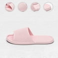 thumbnail image 5 of Lopecy-Sta Womens Sandals Ribbed Non Slip Pool Slides Open Toe Single Band Slip On Shower Slippers For Indoor Outdoor Casual Wear, 5 of 9