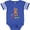 Football Blue and White, variant on Inktastic I Love Rats Boys or Girls Baby Bodysuit