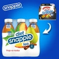 thumbnail image 4 of Diet Snapple Trop-a-Rocka Tea, 6 pack, 16 fl oz Recycled Plastic Bottle, Pack of 6, 4 of 5