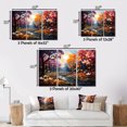 thumbnail image 4 of Designart Neo-Expressionism framed wall Art, Primal Forest in Colorful Neoexpressionism , Neo-Expressionism Large framed wall art decor, Multi-Color Traditional Gold framed wall art, Gold Frame, 4 of 5