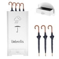 thumbnail image 2 of Lzvxtym Umbrella Stand Rack, PVC Umbrella Holder Freestanding Umbrella Stand with Drawer Cane Walking Stick Holder Rectangle Umbrella Holder Bin, 2 of 7