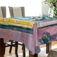 thumbnail image 5 of Yayeee Tablecloths 54" x 54" Rectangle Wrinkle Resistant Party Table Cover, Ocean Boat, 5 of 8