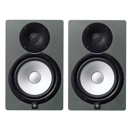 YAMAHA HS8 Studio Monitor Powered Studio Monitor Pair - Slate Grey