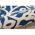 thumbnail image 4 of Nourison Linear Navy/Ivory Area Rug, 4 of 4