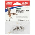 thumbnail image 3 of (4 pack) Eagle Claw Fishing, NLBC34 Steel Bass Casting Sinker, 1/2 oz. Weight, 3 of 6