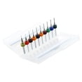 thumbnail image 2 of Boîte 10X 0.3-1.2mm Petites Perceuses PCB Ensemble de Perceuses à Main, Perceuse à Spirale avec 25 Pcs - Perceuses, 2 of 7