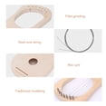 thumbnail image 3 of Lyre Harp 7 Strings, Adjustable Tune Easy To Install Pre Drilled Lyre Instrument  for DIY, 3 of 7