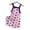 Pink, variant on WAVSUF Girls Spaghetti Strap Dress, Sleeveless Soft Touch A Line Breathable Casual Home Dress Yellow Size 4-5