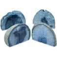 thumbnail image 2 of Agate Bookend, Geode Agate Bookend, Decorative Home Accessory, Crystal Bookend, Natural Stone Bookend, 3-5 lbs, 2 of 7