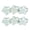 C, variant on mdesiwst 2Pcs Hairpin Hand-Painted Cloud Expressions with Glitter Stars Resin Hair Clips Toddler Girl Hair Accessory Photo Prop