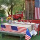 thumbnail image 1 of Independence Day Party Tablecloth Tricolor Flag Tablecloth Independence Day Party Tablecloth Holiday Background Ambiance Decoration Photo Backdrops, 1 of 6