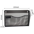 thumbnail image 3 of Archivador de pared Samstar Metal con 6 bolsillos, 3 of 7