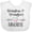 AA-White, variant on Inktastic Grandma and Grandpas Favorite Heart Grandchild Boys or Girls Baby Bib