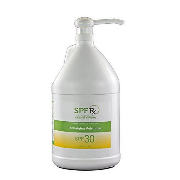 SPF Rx SPF 30 Anti-aging Sunscreen Paraben Free, 1 Gallon