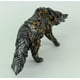 thumbnail image 3 of Everspring Import Co. Estatua de lobo de madera Steampunk mecánica con acabado plateado metálico Everspring Import Co. SF-32, 3 of 3