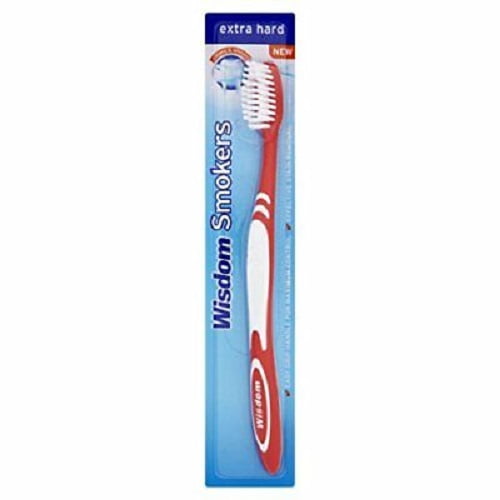Wisdom Smokers Extra Hard Brush Toothbrush (Pack of 12)