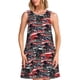 thumbnail image 1 of Disketp Red And Blue Cars para Vestido sin Mangas para Mujeres, Vestidos de Verano para Mujeres, Casual y Holgado para la Playa, 1 of 7