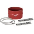 thumbnail image 2 of Advanced FLOW Engineering Air Intake Hose Coupler 59-00060 Magnum Force; 3-1/2 Inch Inside Diameter; 2-1/4 Inch Length; With Hump; Red; Silicone; With 2 Worm Gear Clamps, 2 of 3