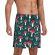 thumbnail image 2 of Balery Amanita Mushroom Pantalones cortos de pijama de punto de algodón para hombre con cinturilla y bolsillos-Large, 2 of 6