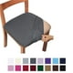 thumbnail image 1 of Xihbxyly Funda de Silla de Color Liso, Tejido Cepillado de Alta Elasticidad, Protección Suave y Cómoda para El Asiento, Antimanchas, Funda para Silla de Comedor de Oficina, Lavable a Máquina, Tamaño, 1 of 5