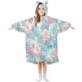 thumbnail image 5 of BZSMCE Wearable Blanket Hoodie Fashion Starry Constellation Dance Home Wear, 5 of 7