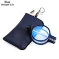 thumbnail image 1 of Easy Carry Folding Portable Compact Mini Reading Glasses Presbyopia Eyeglasses with Keychain Case Readers BLUE STRENGTH 3.0X, 1 of 1