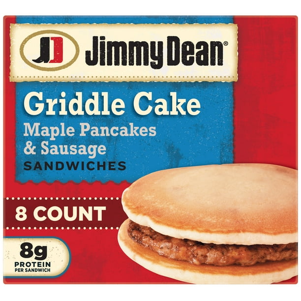 Jimmy Dean Maple Pancakes & Sausage Griddle Cake Sandwich, 32 oz, 8