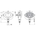 thumbnail image 6 of For The 2019 2020 Hyundai Santa Fe 6000K LED Fog Lamps Lights Kit, 6 of 6
