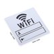 thumbnail image 2 of unbranded Pegatina De Señal WiFi Con Plateado Para Pared Oficinas Restaurantes, 2 of 8