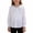 White, variant on Timegard Girls Button down Shirts Ruffle Collared Classic Long Sleeve Uniform Shirts Kid Cute Blouse Tops 3-14 Years