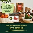 Indoor Pepper Seed Starter Kit Pepper Growing Kit with 4 NonGMO Hot