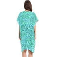 thumbnail image 3 of Oceanic Wave Rhythms Women's Swimwear Cover Up Summer Cardigan Beach Pool Cover Up Loose for Swimsuits Casual Wear, 3 of 7