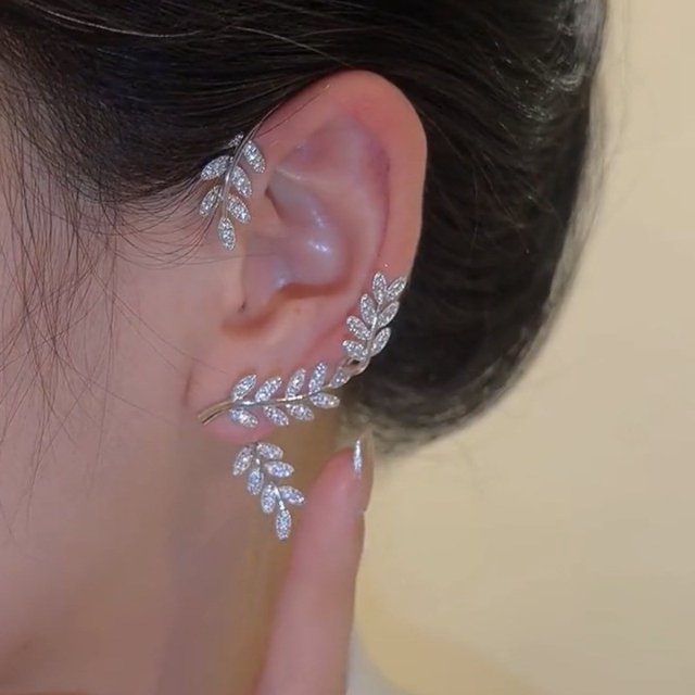Pendientes Colgantes De Mariposa Con clip De Oreja Sin Perforar Hueso Gao Jiahui unisex
