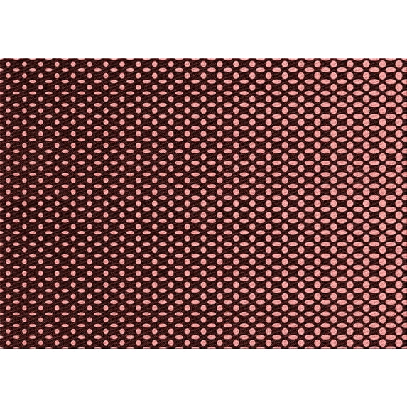 Ahgly Company Machine Washable Indoor Rectangle Transitional Chocolate Brown Area Rugs, 5' x 8'