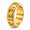 Gold, variant on Men's Spider Spinner Ring in Stainless Steel, 8mm Textured Turning Band with Raised Arachnid Motifs, US Sizes 6-13, Gothic Style for Birthday Gifts