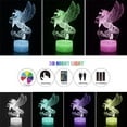 thumbnail image 2 of YSITIAN Unicorn Lamp，Unicorn Night Lights for Girls Bedroom，3D Illusion Lamp Unicorn Lights for Kids Room，Gifts for 5 6 7 8 Year Old Girls YT02-384, 2 of 7