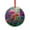 Pattern-3, variant on Crystal Glass Ornament Colorful Flowers Christmas Ornament Round Glass Floral Spring Ornaments for Teacher Coworker Boss Friend Mentors