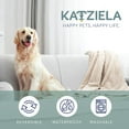 thumbnail image 3 of Katziela Soft Throw Pet Blanket, Premium Cat and Dog Blankets for Cozy Homes, Light Brown, 3 of 8