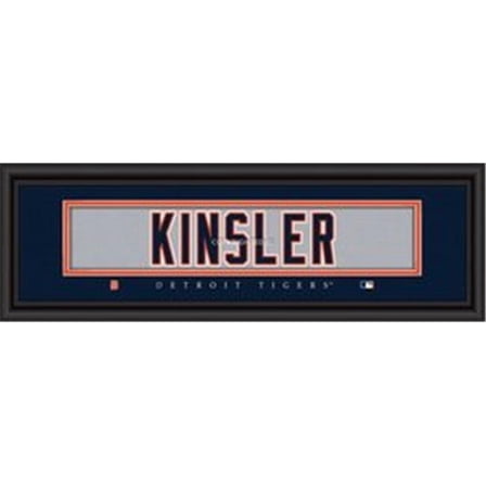 Detroit Tigers Ian Kinsler Print - Signature 8"x24"