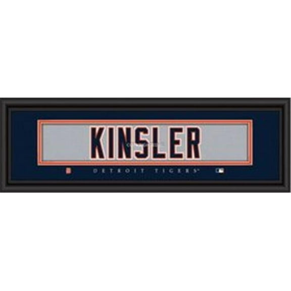 Detroit Tigers Ian Kinsler Print - Signature 8"x24"