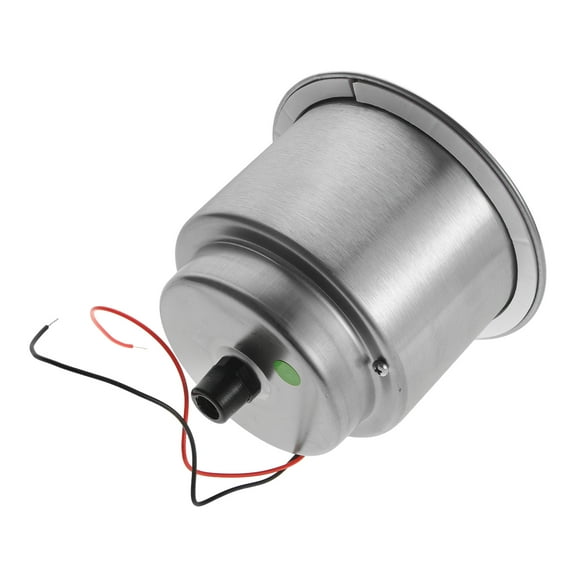 Worgeous Cup Holder Boat Stainless Steel LED Light Convenient Placement for Boating 1Pack