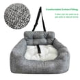 thumbnail image 5 of Dog Car Seat with Safety Strap Car Booster Seats for Small/Medium Dogs or Cats Universal Comfortable Dog Bed for Car and Home, 5 of 6