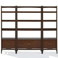 thumbnail image 5 of Crosley Furniture Landon 3-Piece Etagere Bookcase Set, 5 of 5