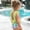 Multicolor, variant on Piuwrlz Swimsuits Kids 18 Months Girls Swimwear Backless Beach Swimming Suit Multicolor Size 18 Months