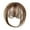 D, variant on Clip on Air Bangs for Women,Light-Weight Hair Extensions,Fake Front Hairpieces Invisible Clips Wispy Bang with Temples,D,1.5oz,2.6/8.7in