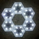 thumbnail image 1 of Fiudx Ofertas Flash Artículos En Oferta Luces Solares Para Jardín, Decorativas Para Exteriores, Azulejos De Hielo Hexagonales, Adornos Enterrados, Luces Solares Para Jardín, Luces De Baldosas De Vidr, 1 of 7