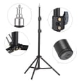 thumbnail image 2 of Andoer 160cm63in Portable Metal Stand Heavy Duty Adjustable Photography Tripod Stand with 14 Inch Screw for Studio Reflector Softbox Video Ring, 2 of 6